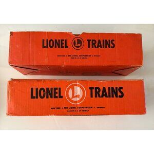Lionel Trestle Set Cat No 110-35 2 Original Boxes Collectible Model Railroad Kit